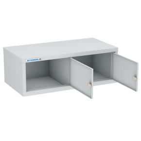 индивидуальный шкаф кассира на 2 отделения горизонтальный фото