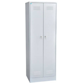 Шкаф для раздевалок и рабочей одежды двустворчатый