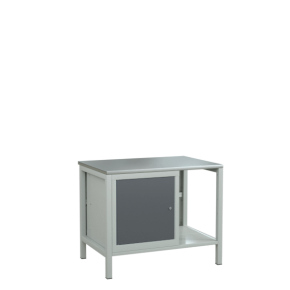 верстак 1000 с тумбой с распашной дверцей и полкой фото