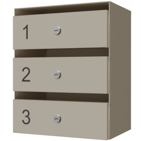 почтовый ящик 3-секционный серия ультра смарт фото