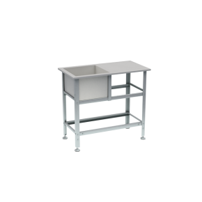 ванна со столом 1 мойка 870x1010x530 фото