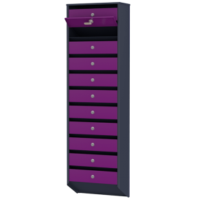 почтовый ящик 11-секционный серия базис премиум фото