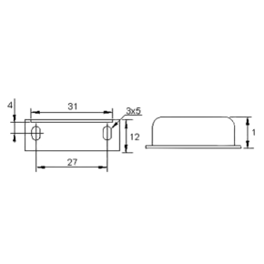 мебельный замок металлический фото