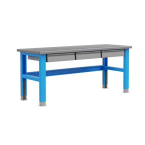 стол промышленный prf-cmp 2000 с тремя ящиками фото