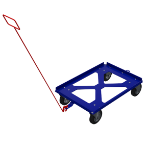 тележка для транспортировки пластиковых ящиков фото