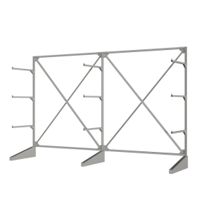 стеллаж sortex односторонний двойной фото