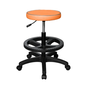 табурет высокий т10-в оранжевый фото