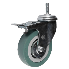 колесо аппаратное (крепление болт с тормозом) фото