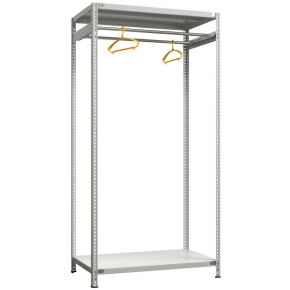 стеллаж для одежды sfc 2000х1000х600 2 полки фото