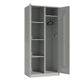 шкаф для уборочного инвентаря сварной фото