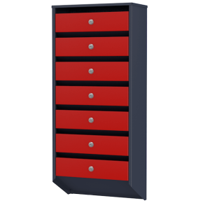 почтовый ящик 7-секционный серия базис премиум фото