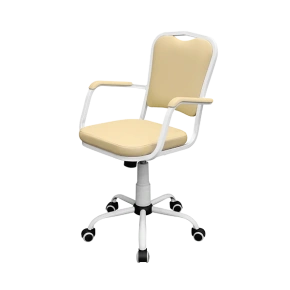 кресло для учреждений кр09(1) кремовое фото