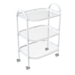 столик медицинский 3-полочный фото