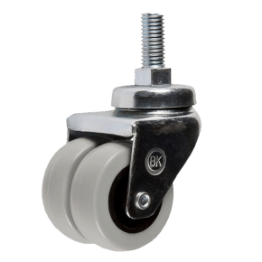 колесо аппаратное полиуретановое сдвоенное болт фото