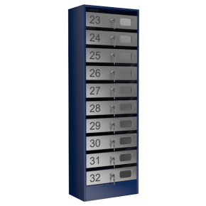 почтовый ящик 10-секционный серия эталон с окошком фото