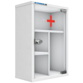 аптечка настенная со стеклянной дверцей фото