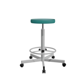 табурет на винтовой опоре т02-1/к зеленый фото