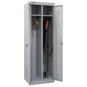 шкаф для раздевалок двустворчатый фото