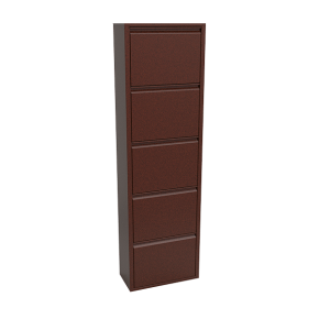 Шкаф для обуви с 5 откидными полками