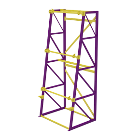 стеллаж для кабельных барабанов 3,5-3 фото
