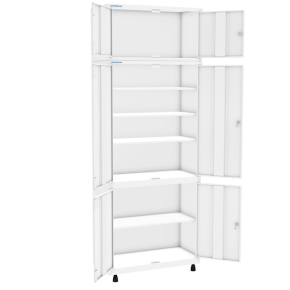 шкаф медицинский шмм-2-р-2 с антресолью и мастер-системой фото