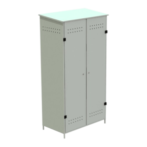 шкаф для 2 кислородных газовых баллонов фото