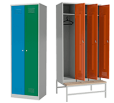 Цветные шкафы для раздевалок
