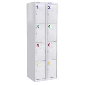 шкаф для сумок на 8 ячеек фото