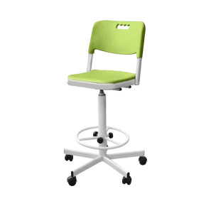 лабораторный стул высокий кр19(в) зеленый фото