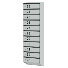 ящик почтовый металлический на 11 квартир базис лайт фото