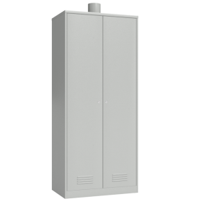 металлический шкаф для одежды с вентиляцией фото