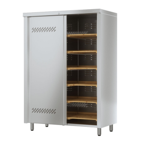 шкаф для хлеба из нержавейки 1730x1200x600 фото