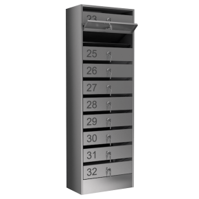 почтовый ящик 10-секционный серия эталон премиум фото