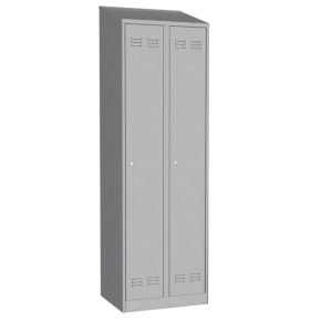 шкаф для одежды из нержавейки 2000x600x500 фото