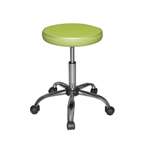 табурет медицинский на газ лифте и колесах т11 светло-зеленый фото