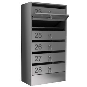 почтовый ящик 6-секционный серия эталон премиум фото