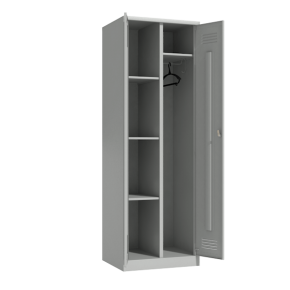 шкаф для уборочного инвентаря и моющих средств фото