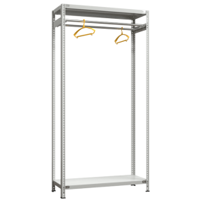 стеллаж-вешало sfc 2000х1000х400 2 полки фото