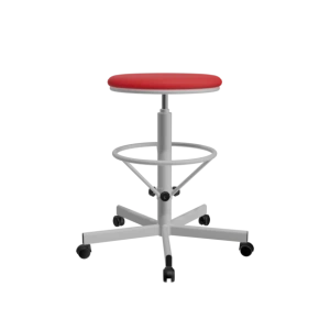 табурет с усиленной опорой для ног т03/к красный фото