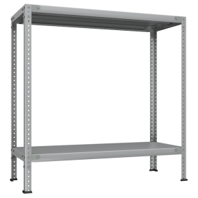 стеллаж из нержавейки 1000x1000x400 фото