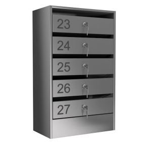 почтовый ящик 5-секционный серия эталон премиум фото