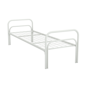 кровать металлическая 1976x813x700 фото