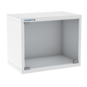 полка медицинская со стеклянной дверцей  пн-1 фото