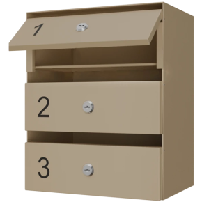 почтовый ящик 3-секционный серия ультра смарт фото