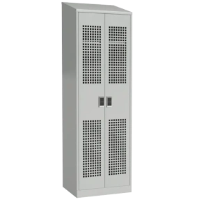 рабочий шкаф с наклонной крышей и электронным замком фото