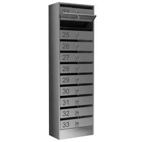 почтовый ящик 11-секционный серия эталон премиум фото