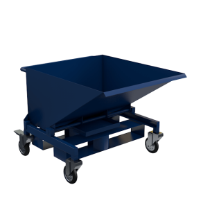 контейнер металлический (опрокидывающийся) 555x640x700 фото