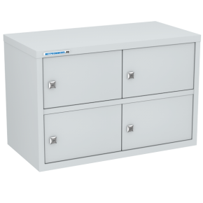 индивидуальный шкаф кассира на 4 отделения фото