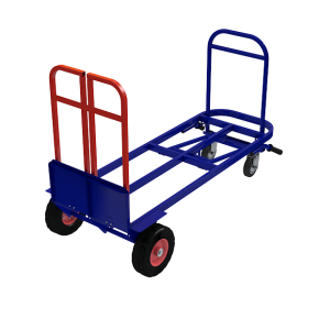 тележка для склада с откидной платформой тгу-300 фото