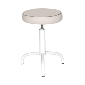 табурет белый т04-1 белый каркас фото